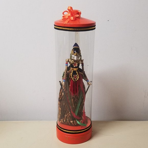 Wayang Golek Other - Vintage Wayang Golek Indonesian Cupumanik Shinta Wooden Stick Puppet